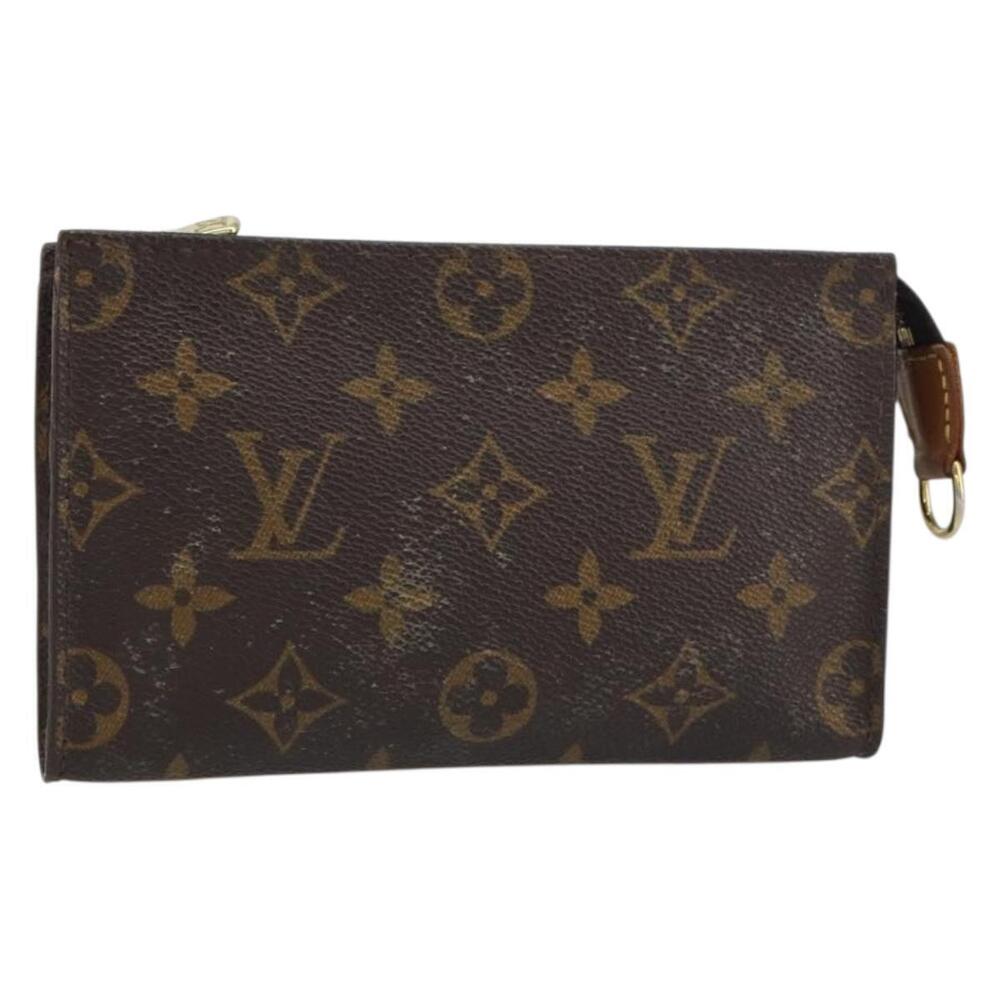LOUIS VUITTON Monogram Bucket PM Accessory Pouch LV Auth gh1560